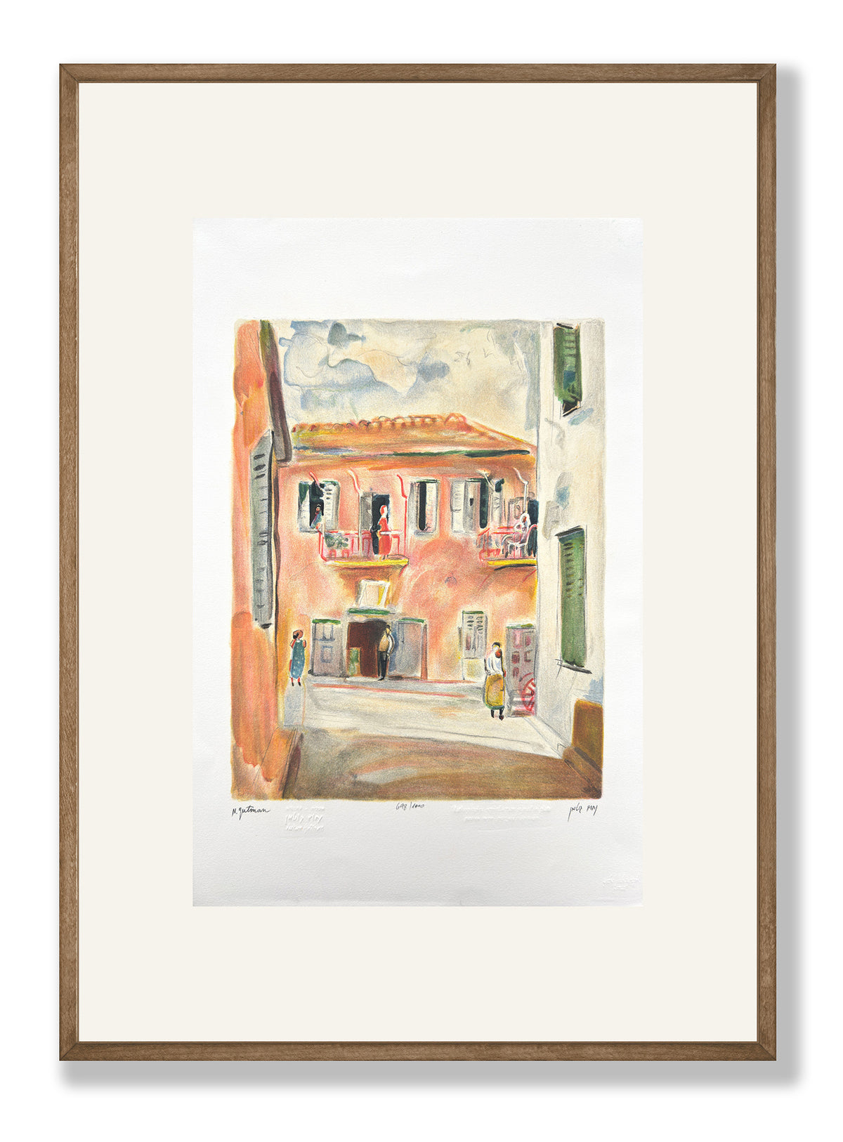 נחום גוטמן רחוב שלוש בנווה צדק | הדמיית מסגור להמחשה בלבד | פירסט גלרי