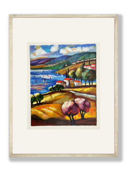 סלאבה ברודינסקי בתים ליד האגם | הדמיית מסגור להמחשה בלבד | פירסט גלרי