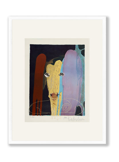 מנשה קדישמן זהב אהבה | הדמיית מסגור להמחשה בלבד | פירסט גלרי