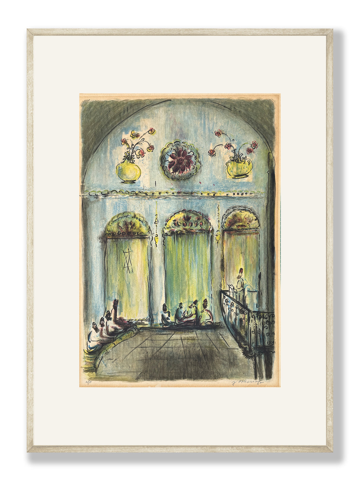 יוסף קוסונוגי פנים מזרחי | הדמיית מסגור להמחשה בלבד | פירסט גלרי